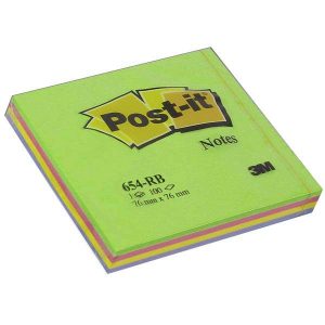 Post-it Αυτοκόλλητα Χαρτάκια 76Χ76mm No.14001